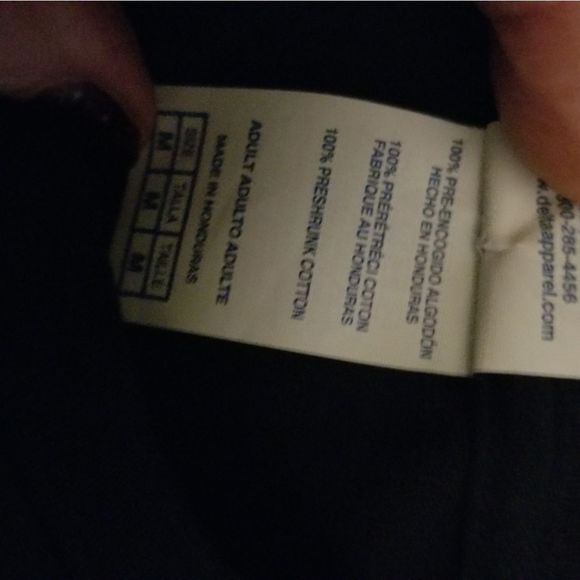 Black short sleeve SECURITY shirt. - Picture 4 of 5